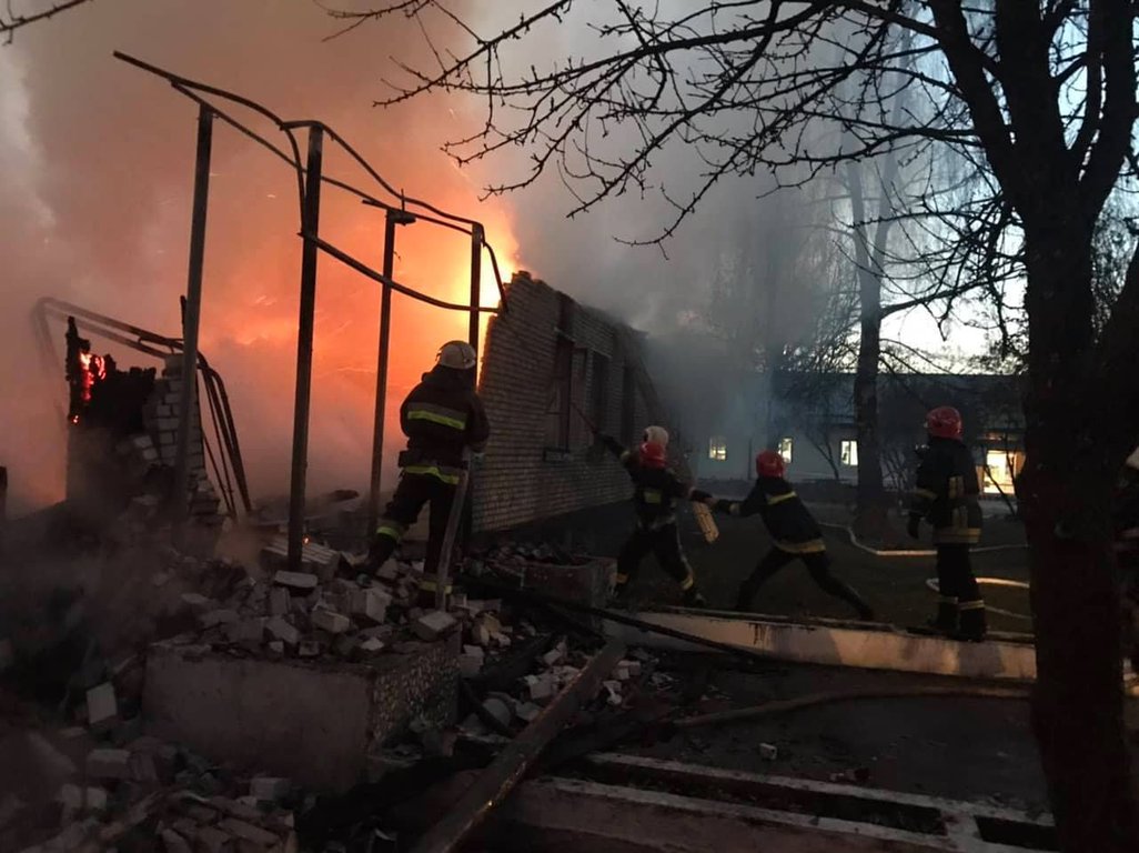 DrogMedia Велика пожежа на Яворівському полігоні: загинув офіцер