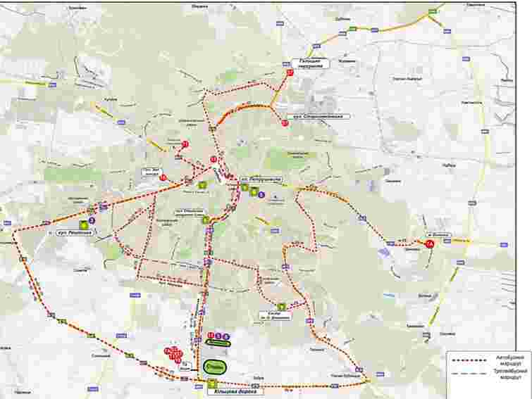 Львівських водіїв просять оминати вулицю Стрийську 