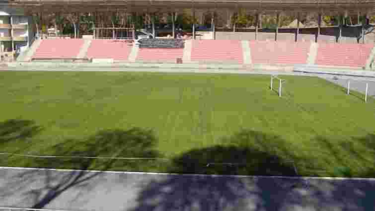 Футбольне поле стадіону "Скіф" готове на 91%