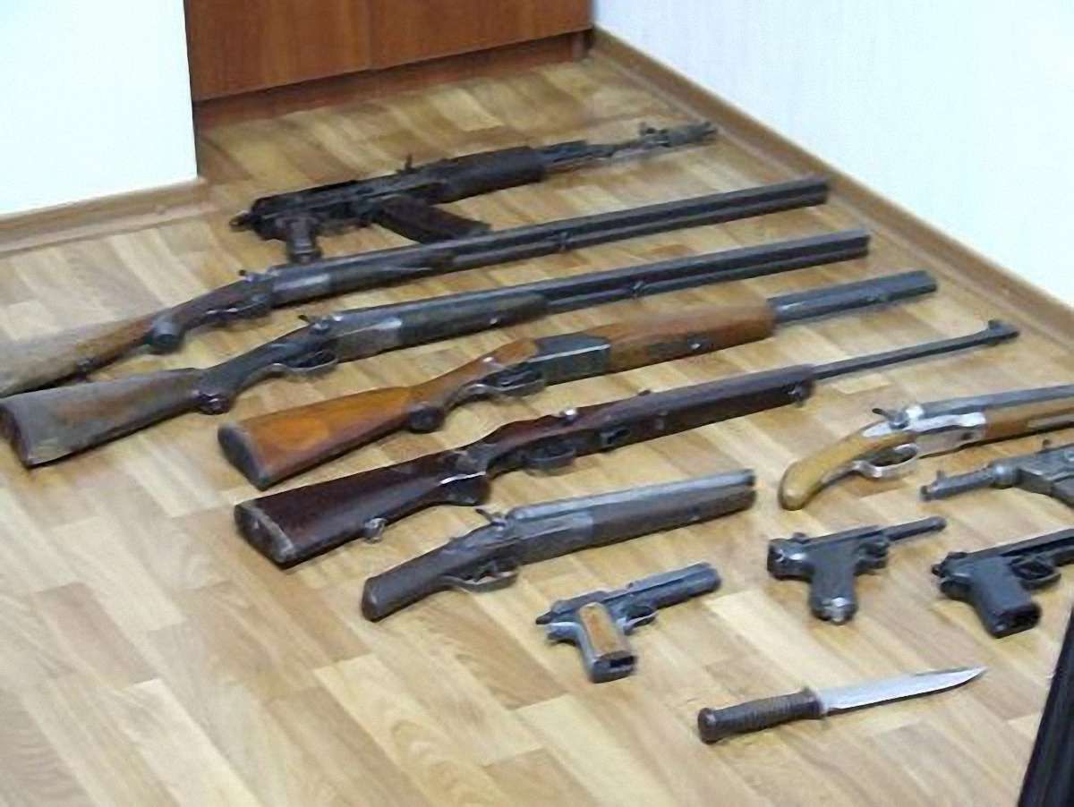 МВС перевіряє наміри власників незареєстрованої зброї