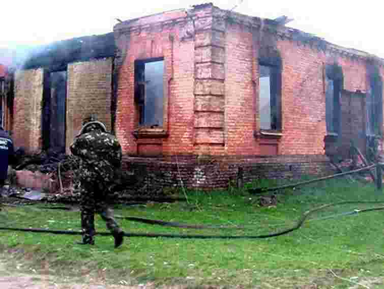 На Закарпатті згоріла школа