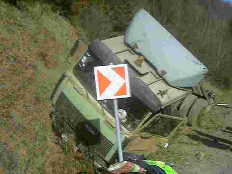 19 тонн бітумної маси вилилось на дорозі Київ-Чоп