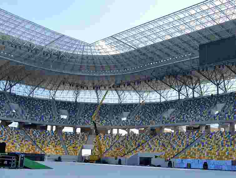 «Арену Львів» закінчують готувати до першого матчу