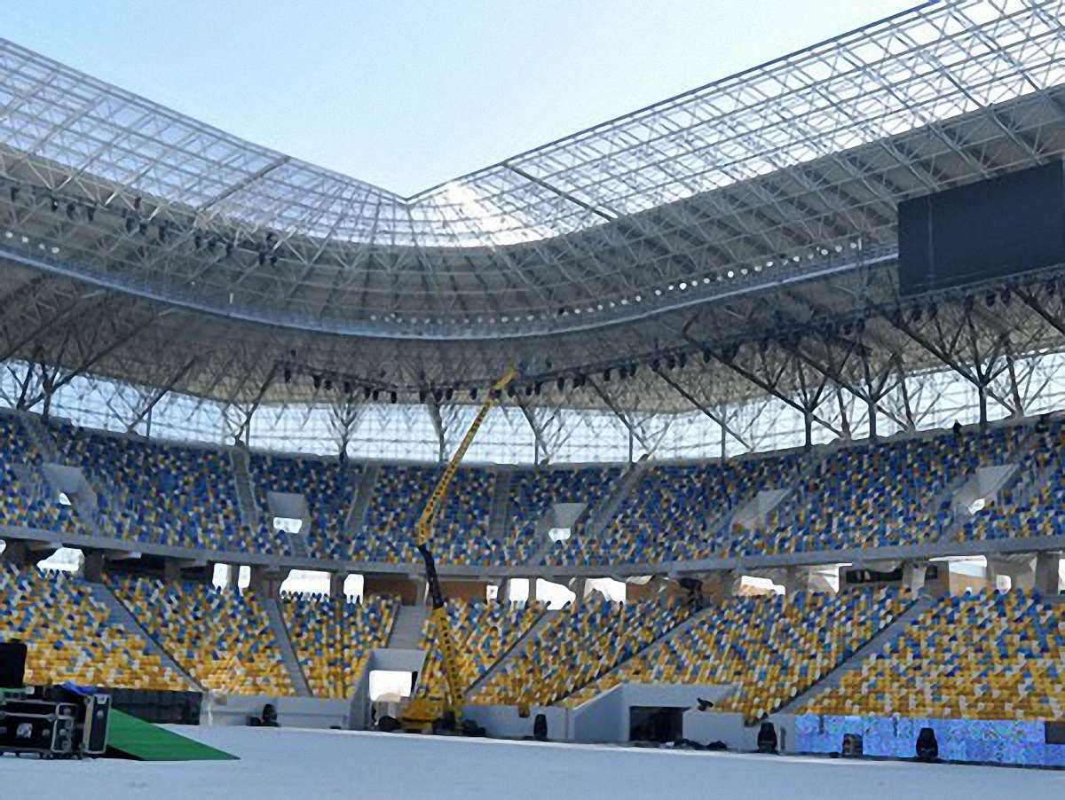 «Арену Львів» закінчують готувати до першого матчу