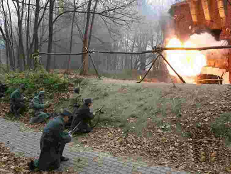 У Львові відтворили бій між січовими стрільцями та польським військом