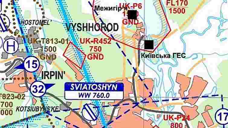 Янукович заборонив літати над «Межигір’ям» 
