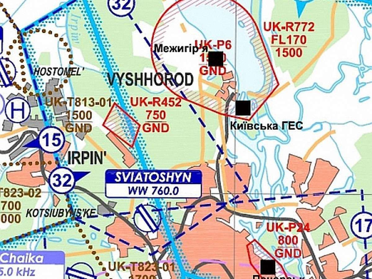 Янукович заборонив літати над «Межигір’ям» 