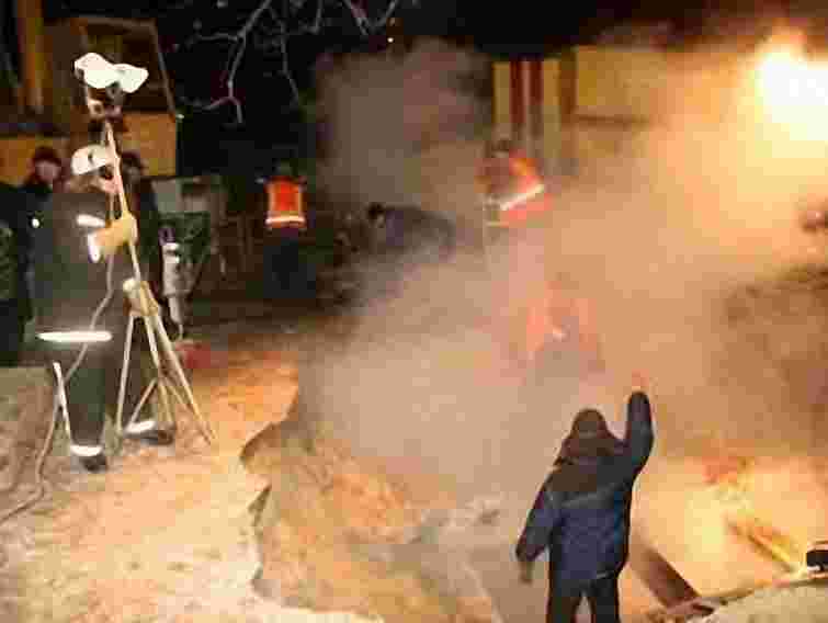 У Дублянах прорвало теплотрасу: 526 осіб без тепла