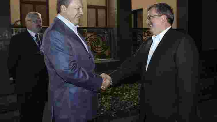 Коморовський з Януковичем поговорять про євроінтеграцію 