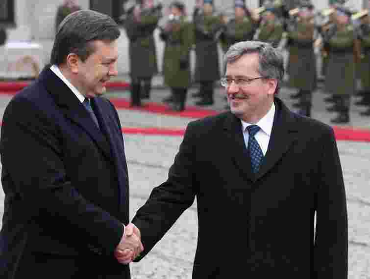 Янукович вдев’яте за рік зустрінеться з Коморовським