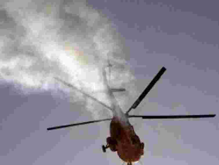 На Сумщині розбився вертоліт: двоє людей в лікарні