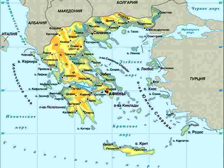 У Греції затримано трьох українців