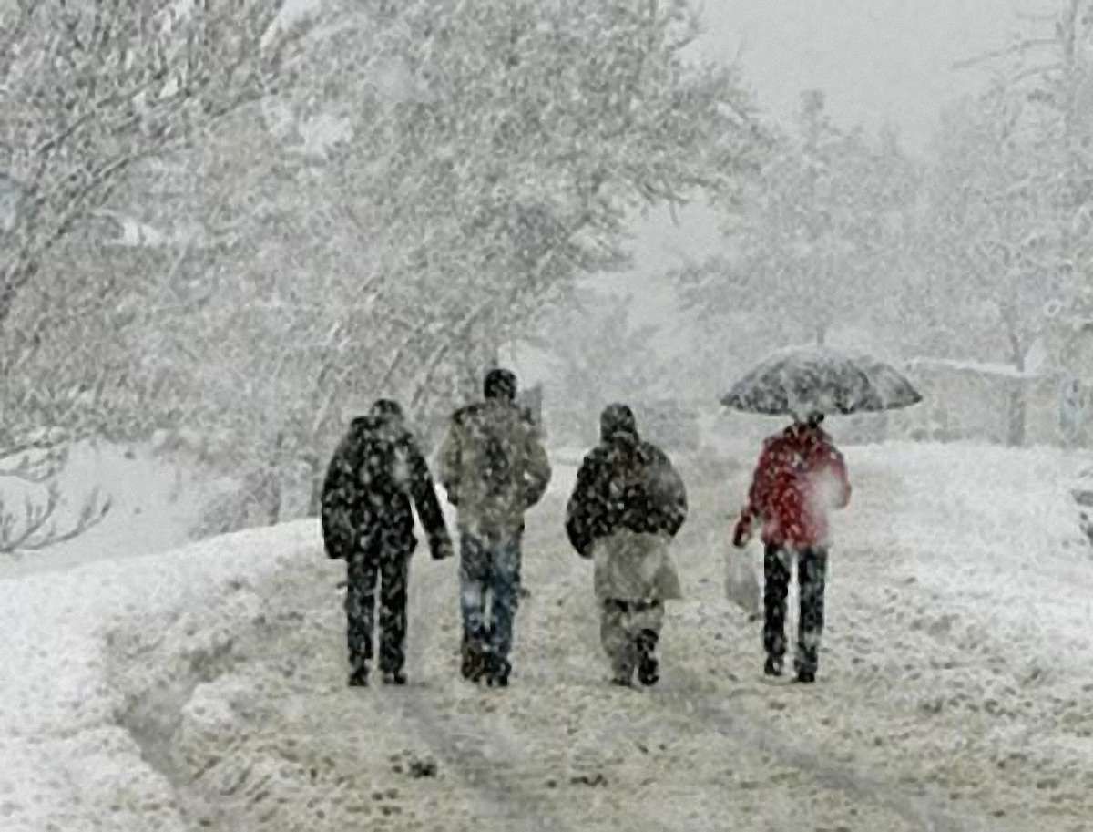У Львові завтра снігопад та ожеледиця