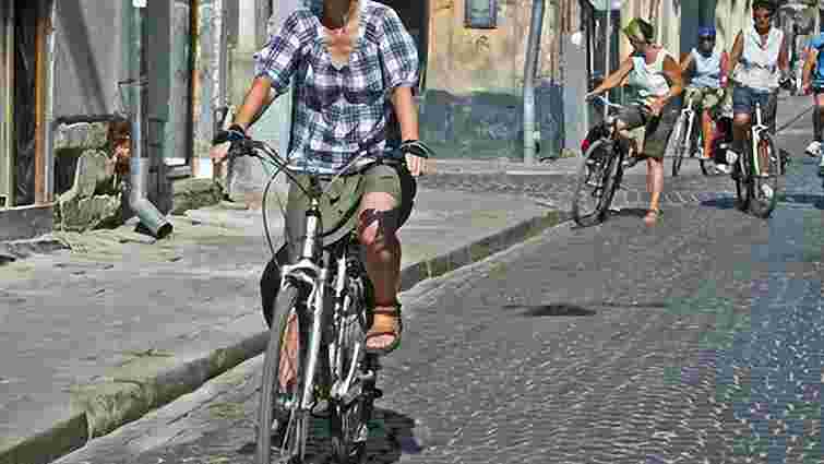 Близько 56% львів’ян готові їздити містом на велосипеді