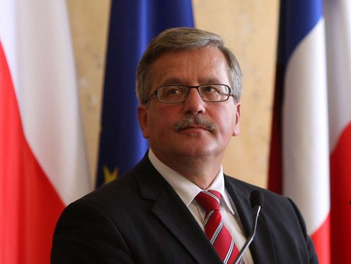 Коморовський назвав «великим прогресом» завершення переговорів України з ЄС