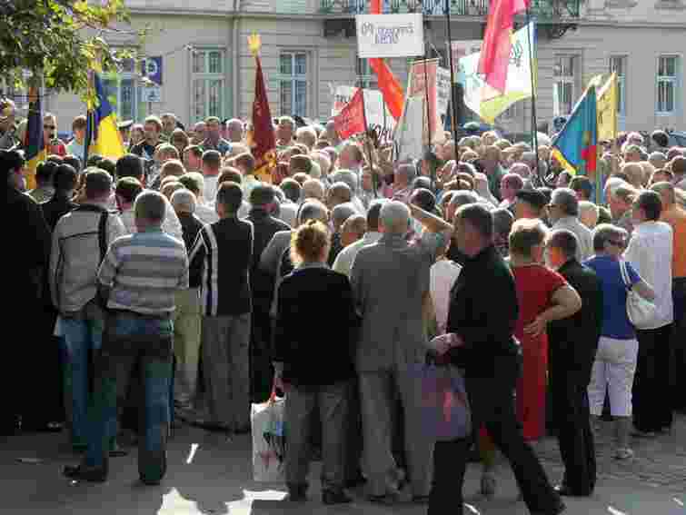 За рік в Україні пройшло 160 тис. акцій протесту, – Литвин