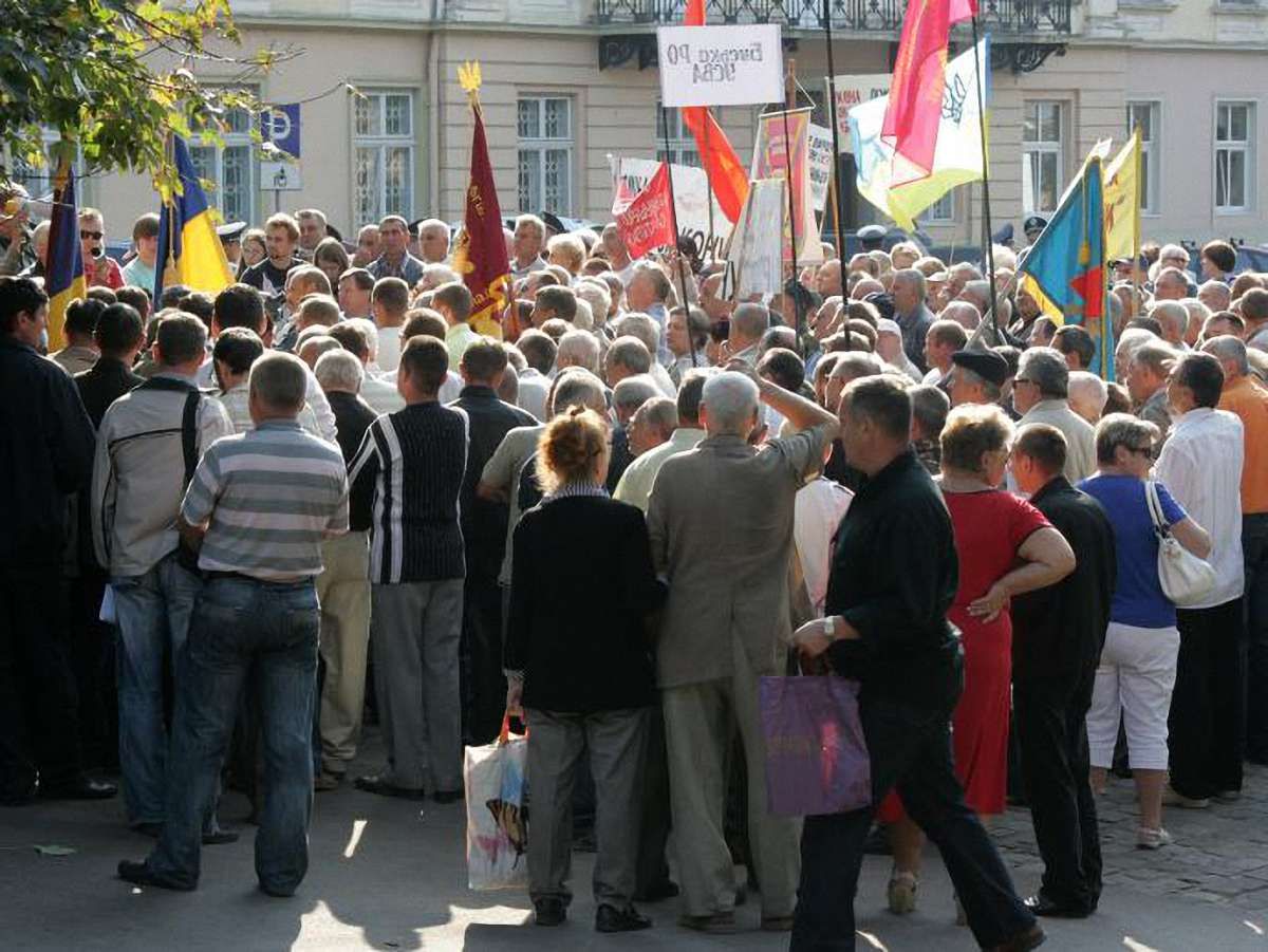 За рік в Україні пройшло 160 тис. акцій протесту, – Литвин