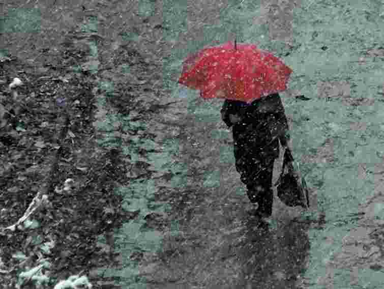 13 січня в Україні очікується мокрий сніг