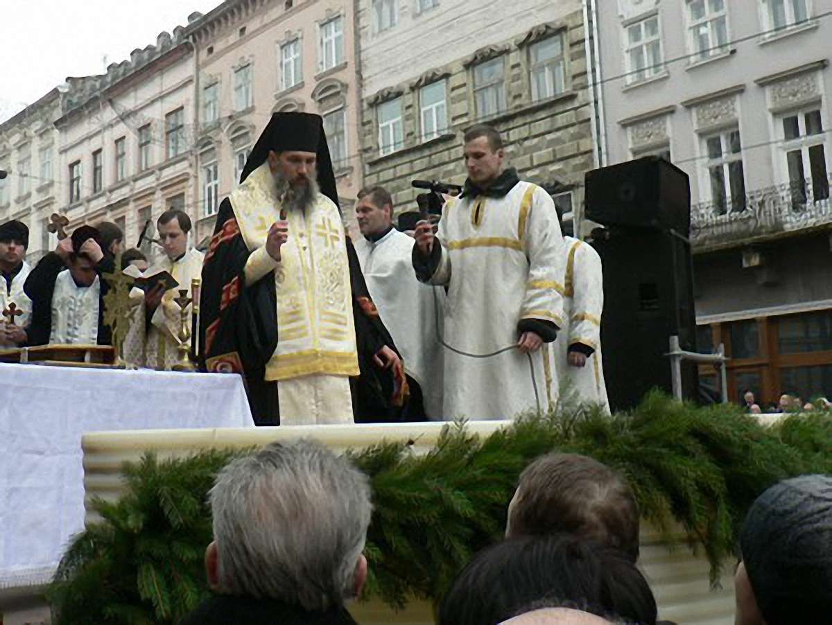 На площі Ринок у Львові завтра відбудеться міжконфесійне водосвяття