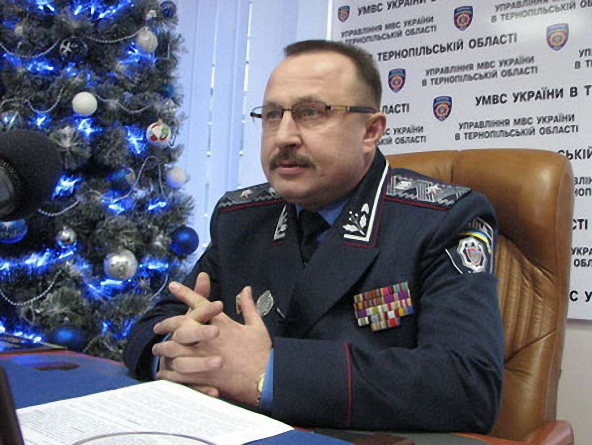 Начальника тернопільської міліції звільнили через ДТП на Хмельниччині