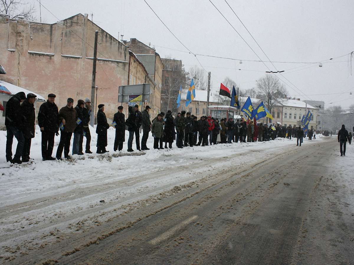 До Дня Соборності у Львові пройшло народне віче