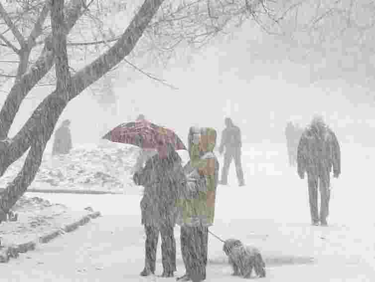 На Волині оголосили штормове попередження через сніг і хуртовину