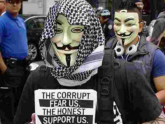 Хакери Anonymous зламали сайт ЦРУ