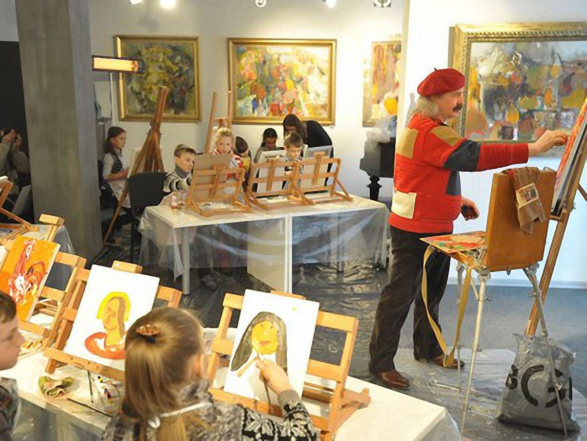 Михайло Демцю провів майстер-клас для львівських дітей