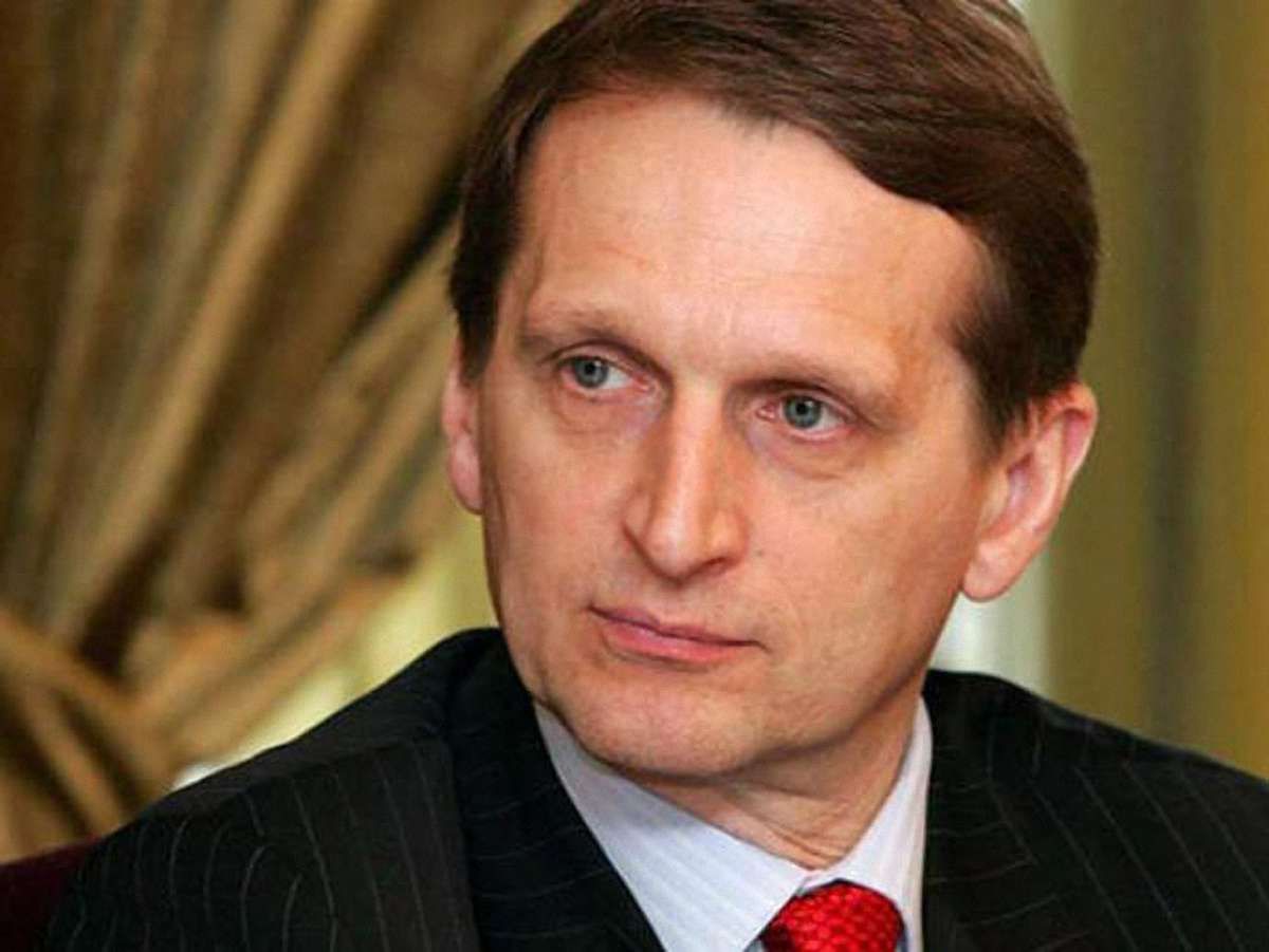 Наришкін: Росія не претендує на жоден квадратний метр України