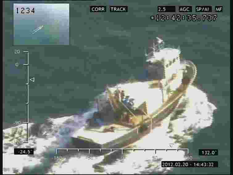 У  Чорному морі виявили іноземну промислову шхуну