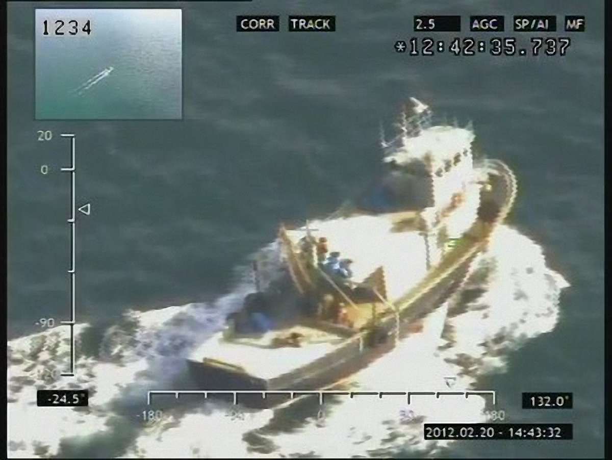 У  Чорному морі виявили іноземну промислову шхуну