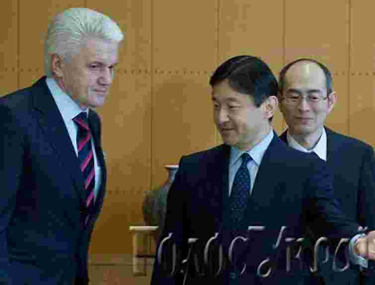 Литвин запросив Кронпринца Японії в Україну