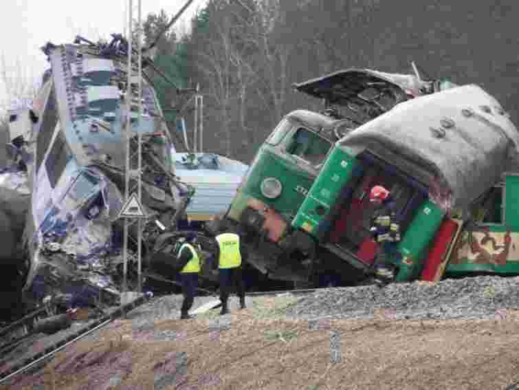 У Польщі виписали українців, що постраждали у зіткненні потягів