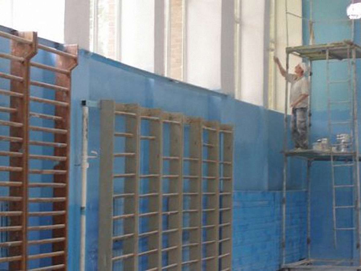 У семи школах Львова розпочався ремонт спортзалів