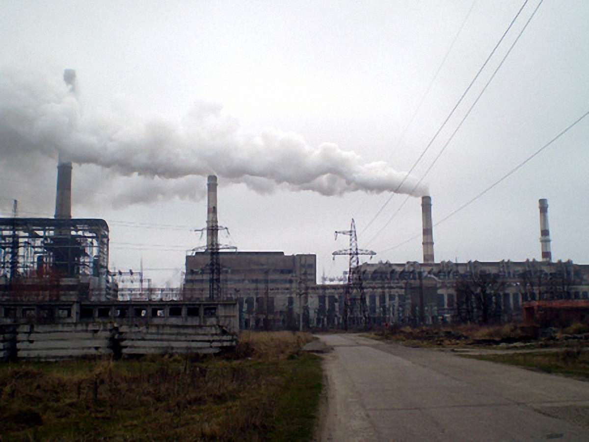 На Добротвірській ТЕС сталася пожежа