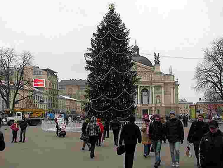 Цьогоріч у Львові на новорічні ялинки виділять 100 тис. грн