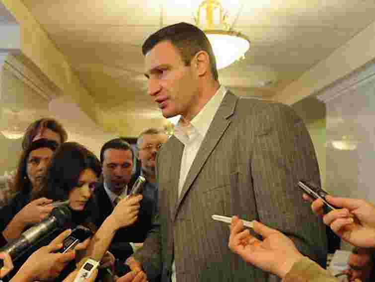 Тимошенко обіцяє підтримку Кличку на виборах мера Києва