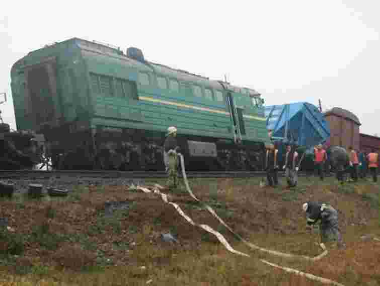 На Харківщині зійшов з рейок електропоїзд 
