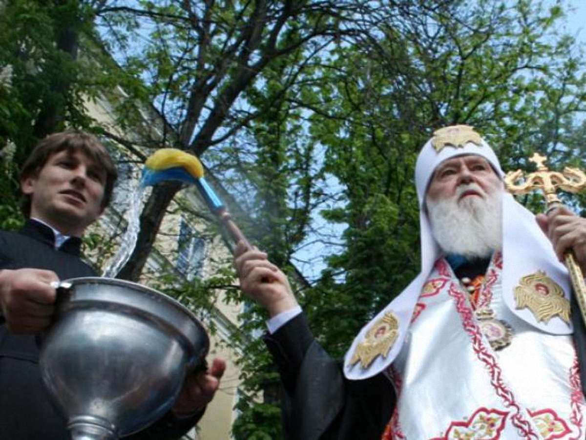Єднайтесь в любові до України,‭ ‬-‭ ‬патріарх Філарет у Львові