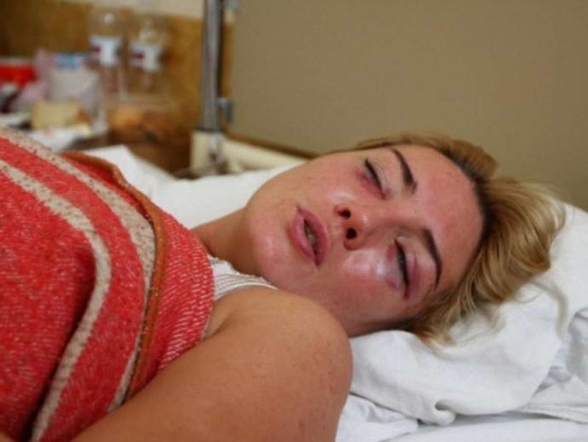 У Києві невідомі побили телеведучу Розинську