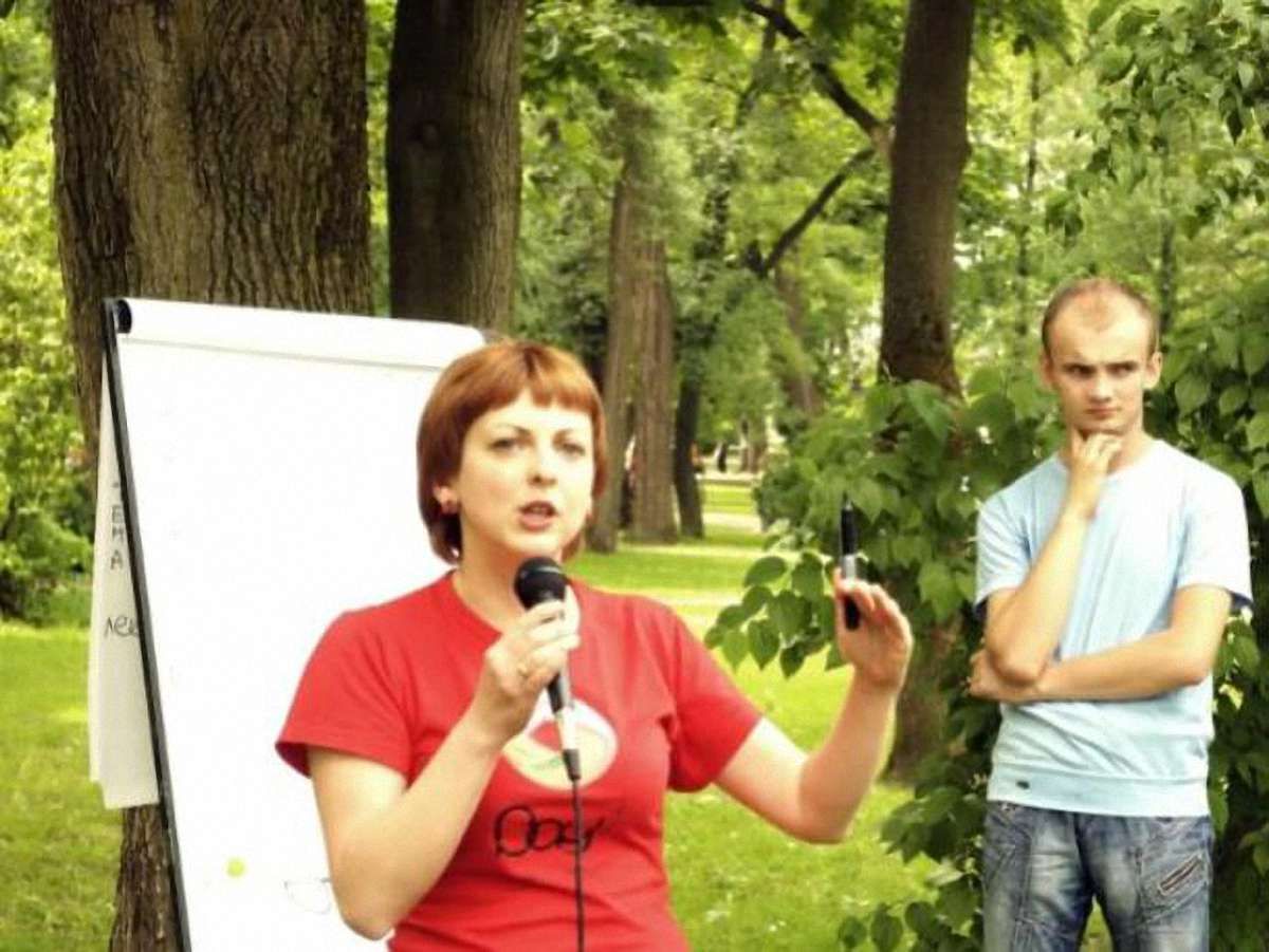 У Львові під відкритим небом розповідали про щастя