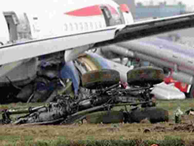 У Чехії при посадці загорівся російський літак з військовими