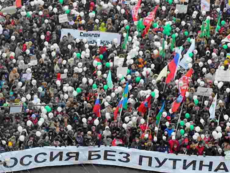 Марш "За Росію без Путіна" призначено на 12 червня