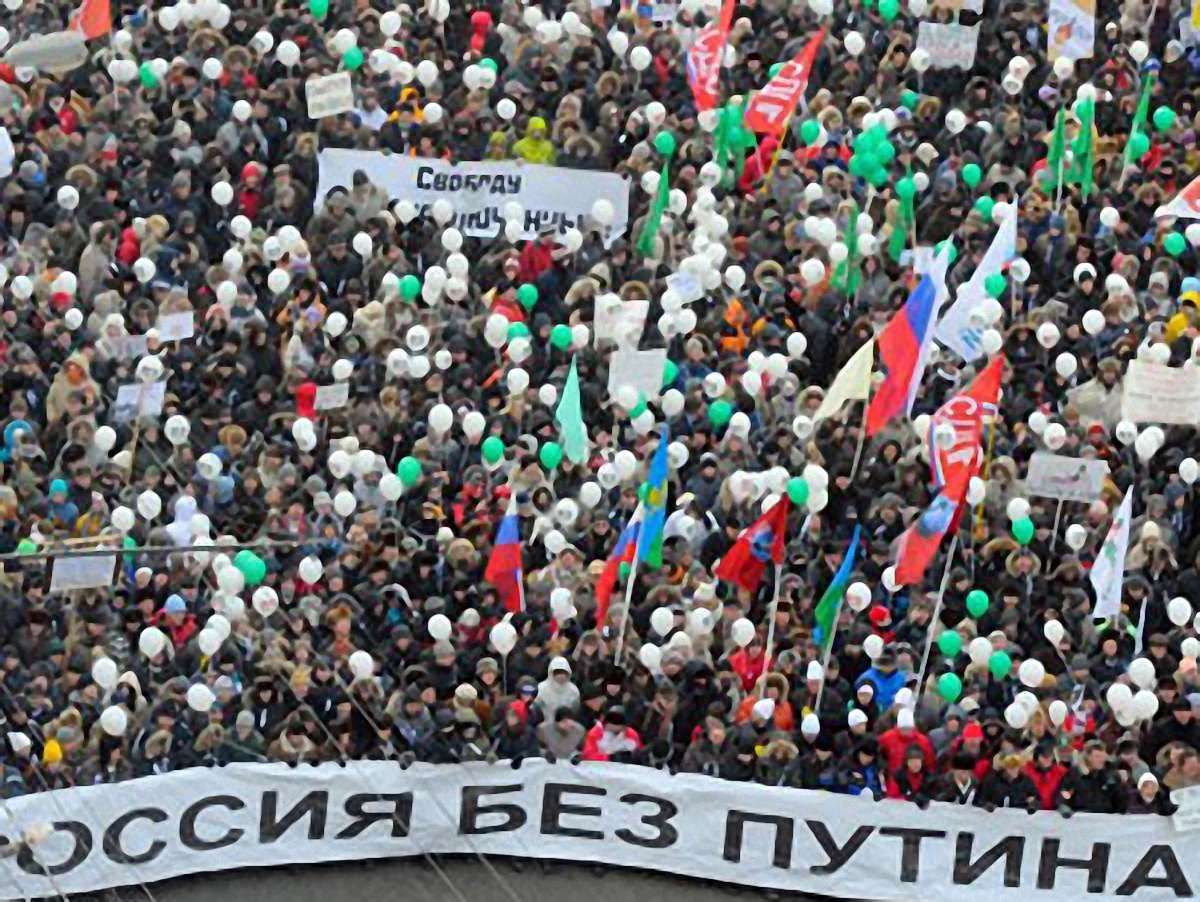 Марш "За Росію без Путіна" призначено на 12 червня