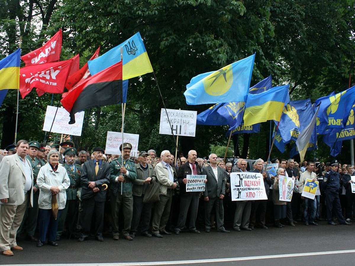 У Львові 1000 осіб каже "ні омоскаленню України"