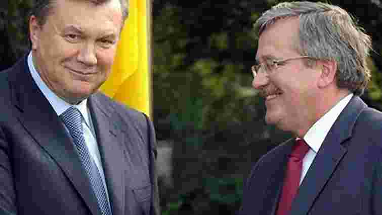 Янукович з Коморовським спільно відкриють і закриють Євро-2012