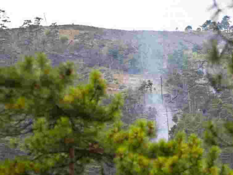 Ялтинський заповідник досі горить, - очевидці