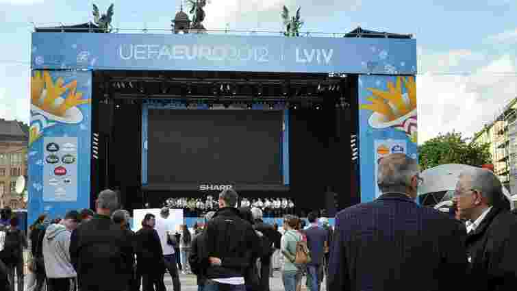 У Львові за гроші УЄФА реконструюють площу, де була фан-зона