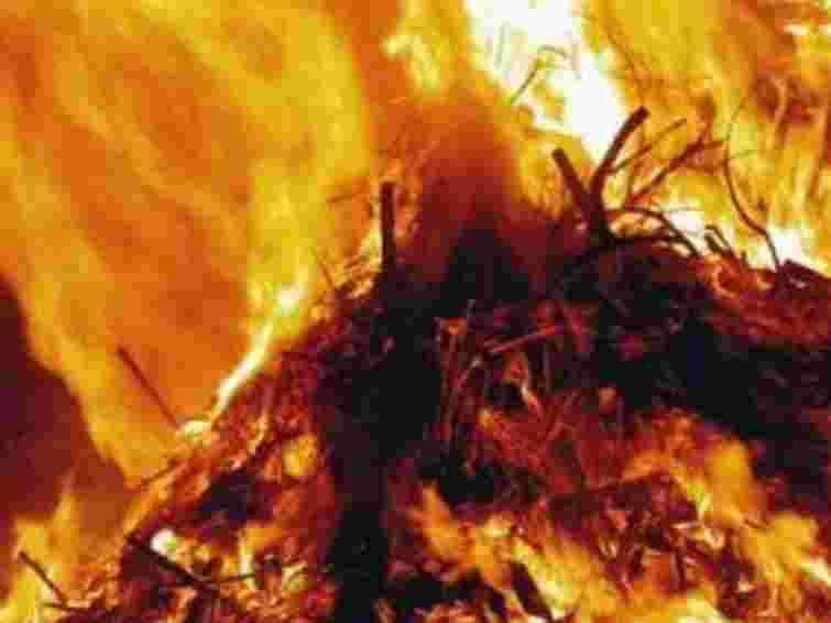 На Львівщині онук спалив бабусі 3 тонни сіна