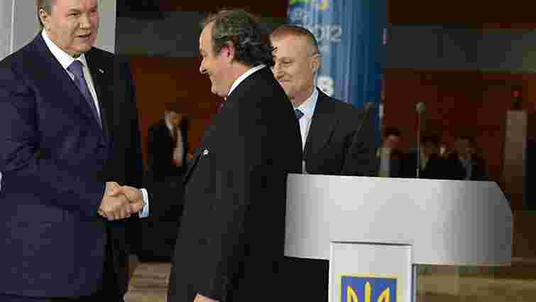 Платіні подякував Януковичу за Євро-2012